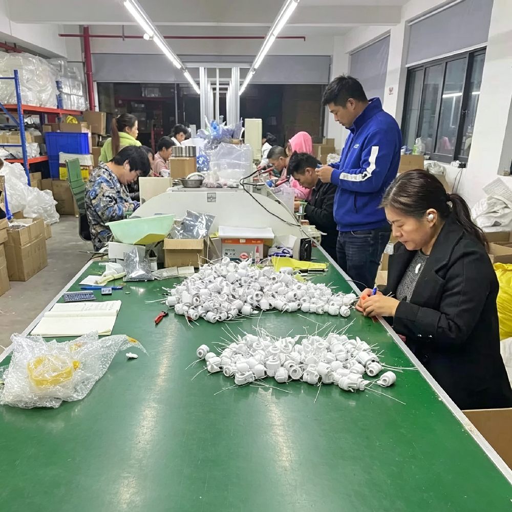 LED candle assembly workshop